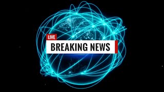 Free Blue Light Abstract Earth Breaking News Intro Outro Video Template Customizable  FlexClip [upl. by Aven975]