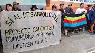 Apoyo Histórico en Jacobacci al proyecto Calcatreu [upl. by Camroc692]