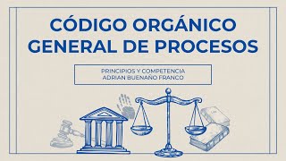 Derecho Procesal  Principios Competencia y Conflictos de Competencia [upl. by Akerley488]