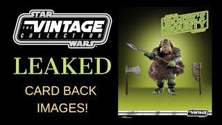 LEAKED Star Wars Vintage Collection Gamorrean Guard ReRelease Images  VC21 [upl. by Newra]