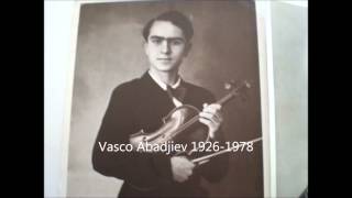 Vasco Abadjiev J S Bach Partita № 2 Chacone [upl. by Beyer77]