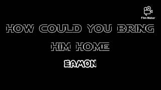 HOW COULD YOU BRING HIM HOME  EAMON  LYRICS VIDEO [upl. by Rentschler]