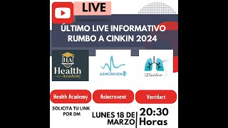 ÚLTIMO LIVE INFORMATIVO CINKIN 2024 [upl. by Aleras826]