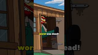 Bart goes to Super Max Detention w Grounds Keeper Willie thesimpsons shorts [upl. by Samanthia]