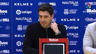 Rueda de prensa de Andoni Iraola tras el AD Alcrocón vs CD Mirandés 12 [upl. by Davenport242]