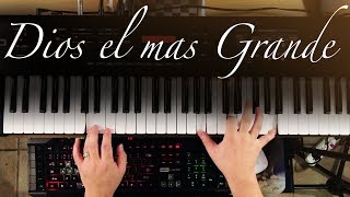 Dios el mas Grande  Piano tutorial [upl. by Ylrebmit]