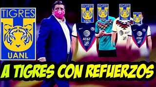 MIGUEL HERRERA NUEVO DIRECTOR TECNICO DE TIGRES CON REFUERZOS DEL AMERICA PARA EL APERTURA 2021 [upl. by Ennoitna]