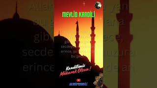 Mevlid kandili [upl. by Hoem]