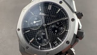 Audemars Piguet Royal Oak Chronograph quot50th Anniversaryquot 26240STOO1320ST02 Audemars Piguet Review [upl. by Sinnaoi690]