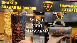 Whole Meat Shawarma Burger 🍔 ah  Al TAZA  Koramangala  Kochis Best Shawarma [upl. by Acnaib]