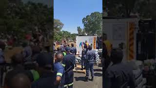 Truck crash Germiston today [upl. by Dicks681]