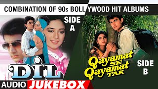 Combination Of 90’S Bollywood Hit Albums  Dil amp Qayamat Se Qayamat Tak Audio Jukebox [upl. by Friend]