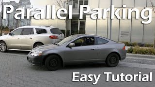 How To Parallel Park Easy Tutorial [upl. by Haldes]