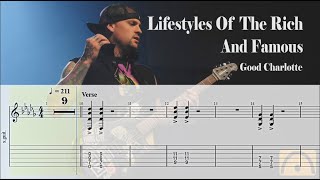 Lifestyles of the Rich and Famous  Good Charlotte  Guitar Tab [upl. by Haugen]