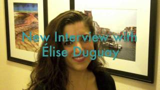 New interview w Elise Duguay  Celines background singer [upl. by Egiedan]