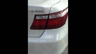 LS460 EXHAUST SOUND レクサス LS460 純正マフラー [upl. by Mateya]