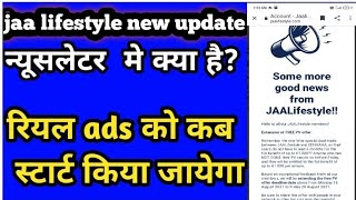 jaa lifestyle new update  jaa lifestyle newsletter today  jaa lifestyle jaa lifestyle new update [upl. by Thistle]