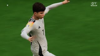 EA FC 24 Euro 2024 Germany Play Through Quarter Final  Germany vs Croatia Full Manual 🎮 [upl. by Maunsell547]