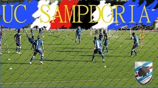 Sampdoria stupenda rovesciata di Okaka contro Mihajlovic in allenamento HD [upl. by Nwhas]