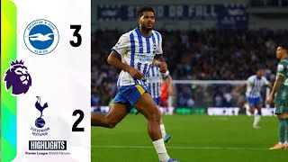 Brighton vs Tottenham 32 Highlights Premier League  spurs vs brighton [upl. by Nations810]