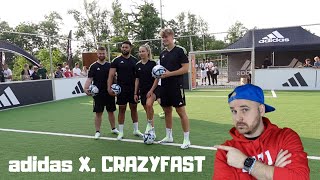 Votíková  Vitásek  Haraslín a mnoho ďalších na predstavení nových adidas X Crazyfast v Prahe [upl. by Nitsid]