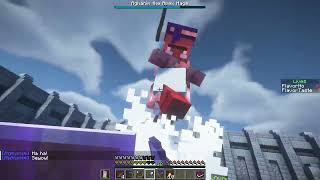 Aghanims Labyrinth  Aghanim Fight All Attempts  Minecraft Map [upl. by Werna]