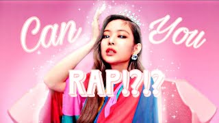 Random kpop rap challenge BP edition🖤💗 blackpink kpop arinkies fyp trending viral bts v [upl. by Litnahc]