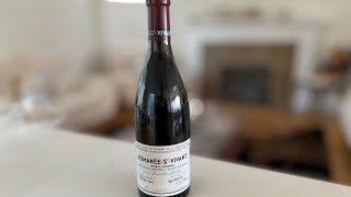 Domaine De La Romanee Conti DRC 1997 Romanee St Vivant Grand Cru Trophy Wine Review [upl. by Anairuy819]