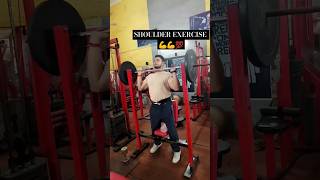 Shoulder exercise gym motivation  gym motivation gym virelvideo shortsfeed 💪💪 [upl. by Neslund]