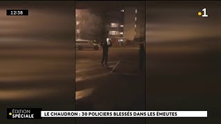 Le Chaudron  30 policiers blessés dans les émeutes [upl. by Annoyek303]