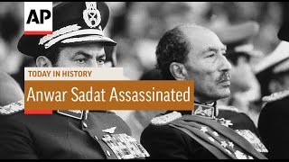 Anwar Sadat Assassinated  1981  Today in History  6 Oct 16 [upl. by Georgiana436]