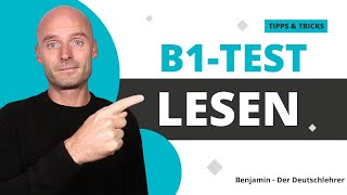 B1 Prüfung Lesen  Tipps  Beispiele [upl. by Pich343]