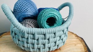 How to Add Handles to a Coiled Basket [upl. by Nairde]