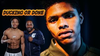 SHAKUR STEVENSON FORCED TO FACE KID AUSTIN [upl. by Starlin]