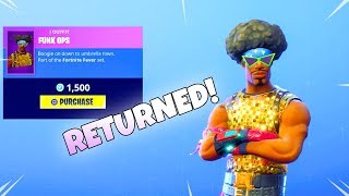 FUNK OPS HAS RETURNED New Item Shop Fortnite Battle Royale [upl. by Prescott]