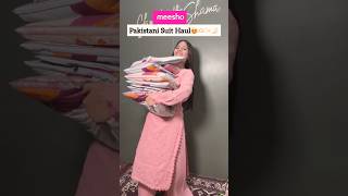 Meesho Pakistani Suit Haul meesho shorts MEESHO [upl. by Pagas34]