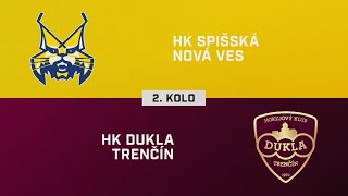 2 kolo HK Spišská Nová Ves – HK Dukla Trenčín 41 HIGHLIGHTY [upl. by Mcgean]