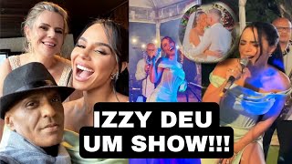 Izzy La Reina canta Beyoncé e Bruno Mars no casamento de seu Irmão [upl. by Malloch642]