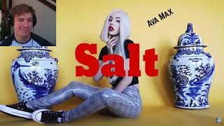 Reacting to quotAva Max  Saltquot  Short Version [upl. by Aruat]