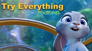 Zootopia TRY EVERYTHING Lyrics  Shakira [upl. by Liartnod]