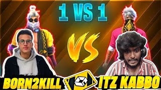 1 VS 1 Clash Squad  B2K Vs ITZ KABBO Challenge  Garena Free Fire [upl. by Tutankhamen]