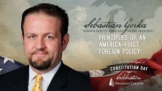 Sebastian Gorka  Principles of an AmericaFirst Foreign Policy [upl. by Eleni]