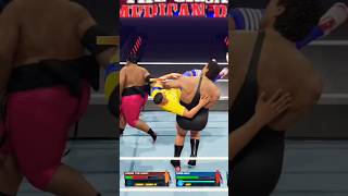 WWE2K24 youtubeshorts gaming yokozuna Tag Team Finisher [upl. by Tirrej205]