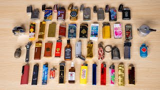 My Unique Lighter Collection Worth ₹15000  अजीबोगरीब तरीके के लाइटर [upl. by Nortyad]