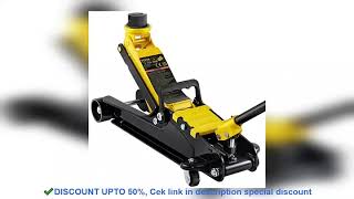 VEVOR 25T Floor Hydraulic Jack Pneumatic Low Profile Floor Jack Review [upl. by Sussi141]