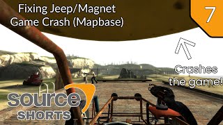 Source Shorts 7  Fixing JeepMagnet Game Crash Mapbase [upl. by Malliw]