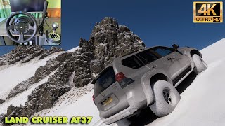 Snow offroad with Toyota Land Cruiser Arctic Trucks AT37  Forza Horizon 5 [upl. by Eiramanel]