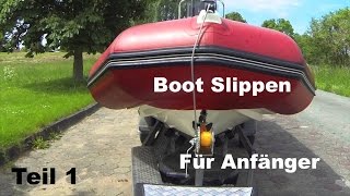 Tips und Tricks beim Boot slippen  Zodiac Pro 12 Man  90PS Suzuki [upl. by Enneicul518]