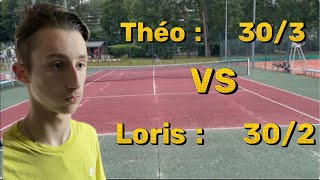 2EME TOUR DU TOURNOI DE BRUNOY CONTRE LORIS 302 match très compliqué [upl. by Lanuk112]