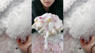 ASMR FREEZER FROST EATING AND SCRAPING  WHITE ICE EATING [upl. by Earas]